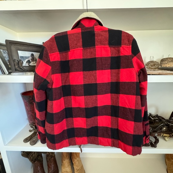L. L. Bean Buffalo Plaid Jacket Medium Women’s - Picture 2 of 9